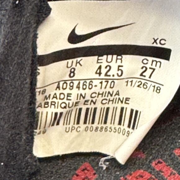 Nike Mercurial Neymar Shoes Mens Size 9 White Black Soccer Cleats FG AO9466-170 - Picture 10 of 10